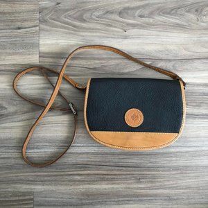 Delané black & brown crossbody bag